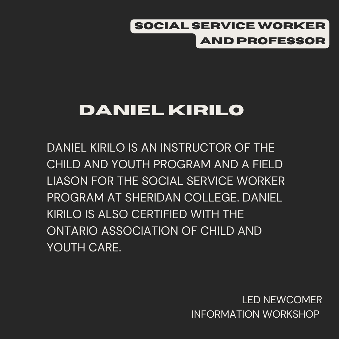 A description of the work experience of Daniel Kirilo, one of the facilitators for Thrive Project,