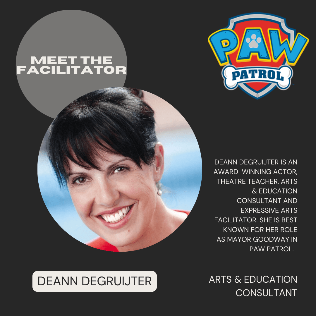 A picture of Deann Degruijter, one of the facilitators for Thrive Project, and description about her work experience